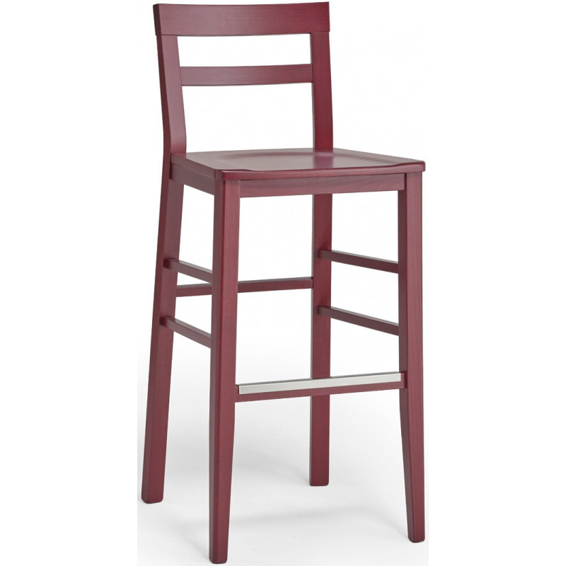 1003/SG  Raw or finished beech wood stool, finishing to choice