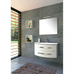 Perseo cm 90 bathroom, 5 finishes availables