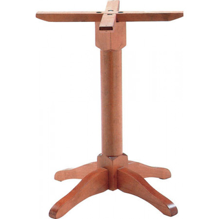 255  Raw or finished beech wood table base, top to customer choice