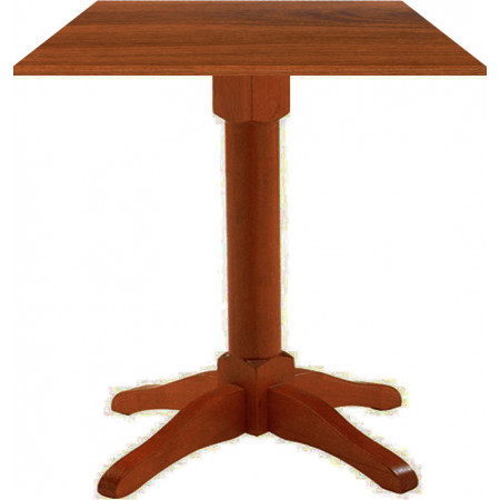 255/BTM  Raw or finished beech wood increased table base, top to customer choice