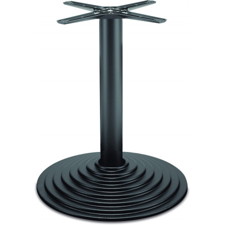 258 Black cast iron table base, top to customer choice