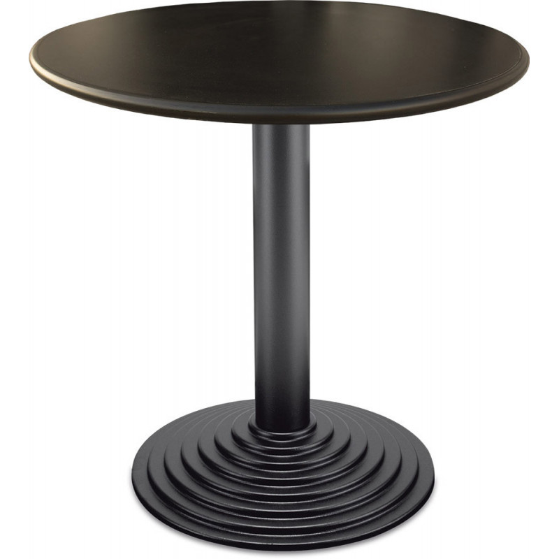 258 Black cast iron table base, top to customer choice
