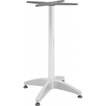 273  Weighted aluminium table base, top to customer choice