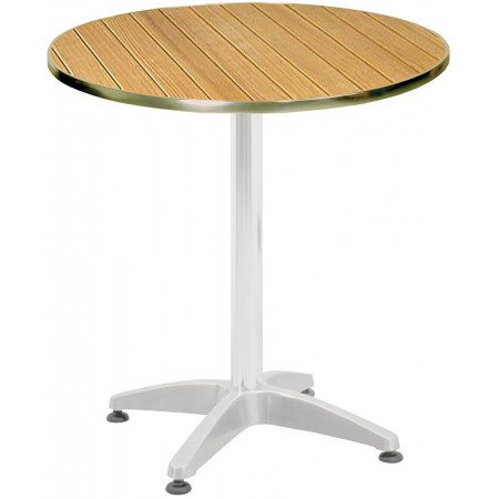 276  Base tavolo in alluminio appesantito, piano a scelta cliente