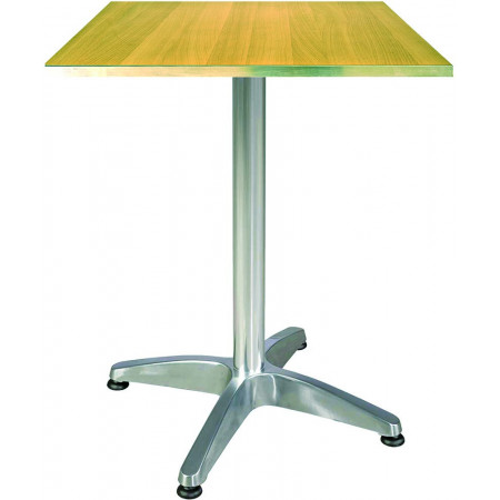 273  Base tavolo in alluminio appesantito, piano a scelta cliente