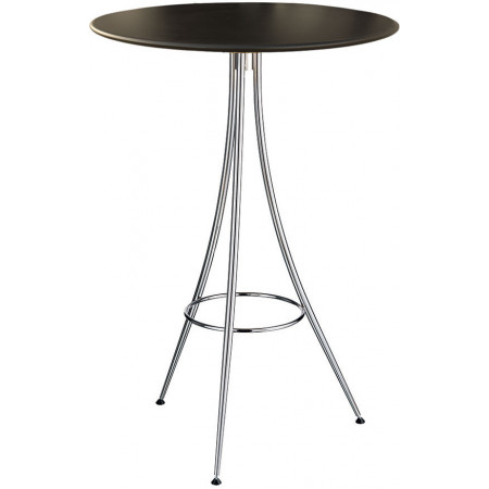 277/H  Chromed steel table base, top to customer choice
