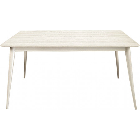 2198 Brushed fir wood extending table , white, natural, or two tone finished