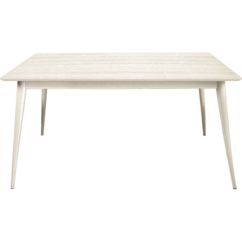 2198 Tavolo allungabile in abete spazzolato bianco, naturale o bicolore