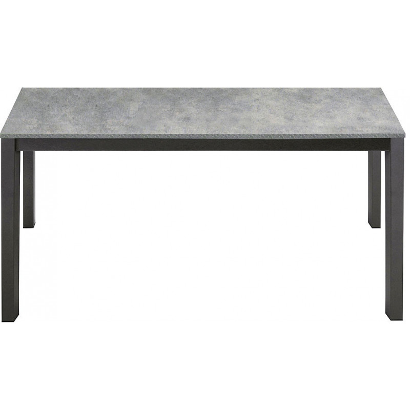 2211 Tavolo a libro o allungabile, base in metallo e piano in melaminico grigio