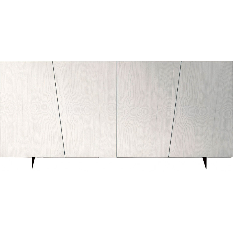 2212  Porta TV o mobile credenza in abete bianco spazzolato