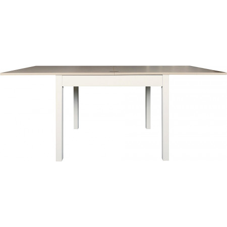 2214  Tavolo a libro o fisso, piano in melaminico rovere grigio