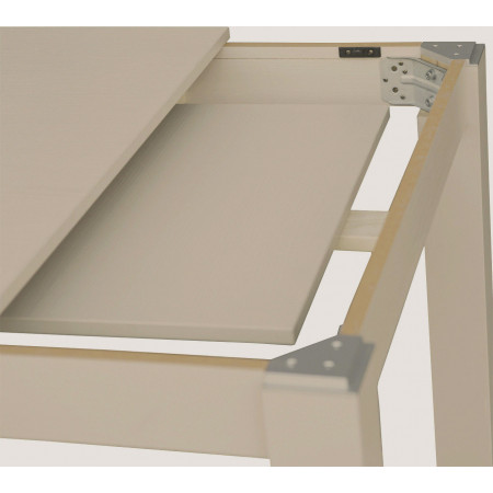 2218  Folding or extending table with grey ash wood veneered top