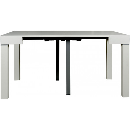 2232  Tavolo-consolle allungabile in melaminico bianco, rovere, o caffè