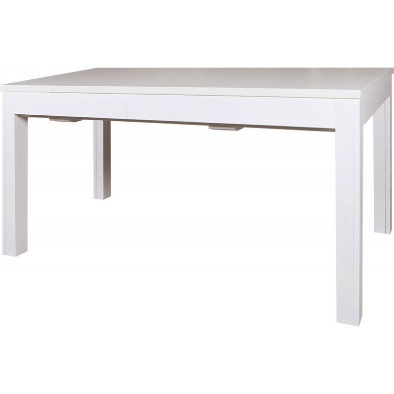 2235 Extending table, white, durmast, or coffee melamine veneered top