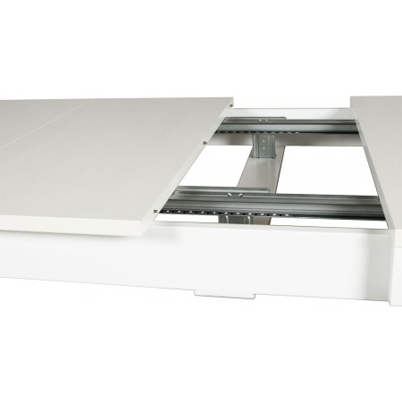 2235 Extending table, white, durmast, or coffee melamine veneered top