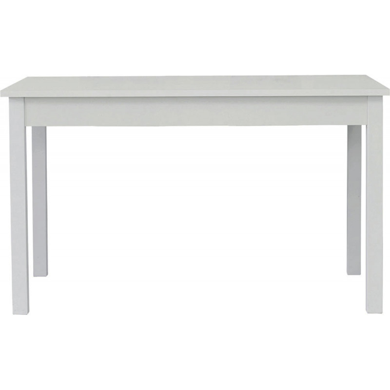 2238  Tavolo con base in faggio e piano allungabile in frassino bianco