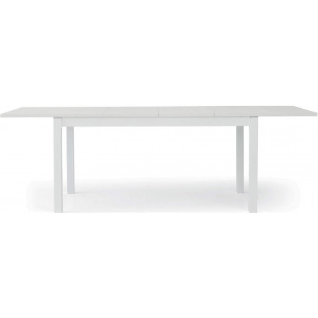 2240  Beech table base, white or grey extending top