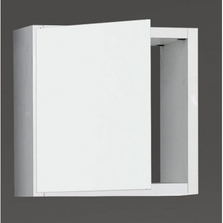 2248 Pensile cubo aperto in melaminico frassino bianco con o senza antina