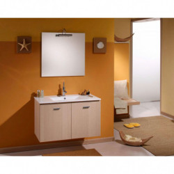 Slim bathroom cm 60 - 75 - 90, 3 finishes availables