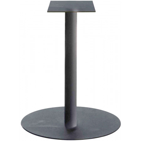 2303  Base per tavolo in acciaio grigio antracite, bianco, ruggine, piano a scelta cliente