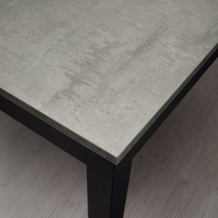 2378  Oxidized steel melamine finished sideboard 4 doors furniture