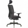 638  Rio best high or low version office chair, upholstered seat, netting 9 colours back