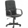 625  New style office chair black PU leatherette upholstered seat