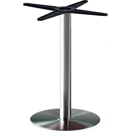 2520  Stainless or black steel table base, top to customer choice