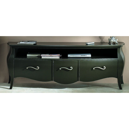 2558 Mobile credenza - porta TV in legno grezzo o finito, finiture a scelta cliente