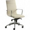 668  Genesis sedia ufficio alta o bassa, tappezzata con tessuti a scelta