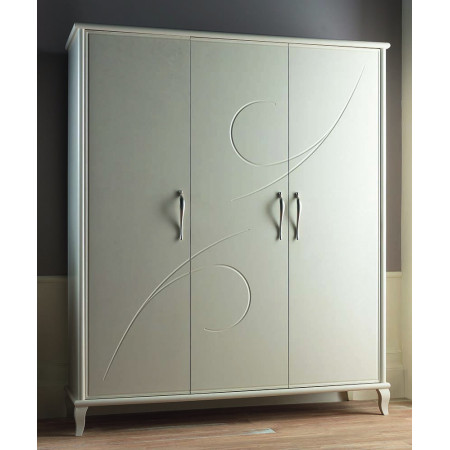 2604  3 drawers night stand, raw or lacquerings finishes to customer choice