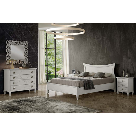 2607  4 drawers dresser, raw or lacquerings finishes to customer choice