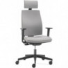 788   Black Jump office chair high or low version, upholstering  with fabrics to choice