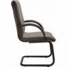 790V  Croma waiting - visitors chair, upholstering with fabrics to choice