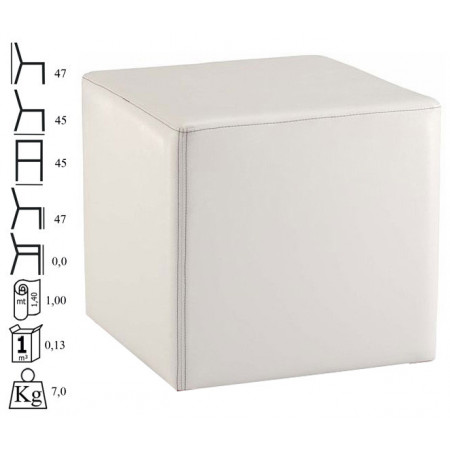 039  Raw or finished beech wood pouf structure, finishes to choice