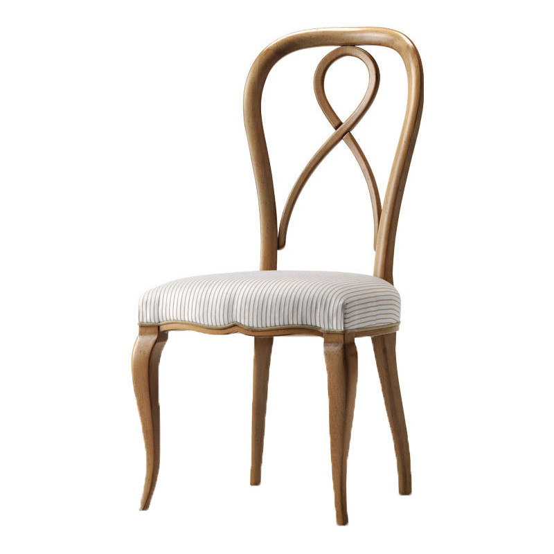 048  Raw or finished beech wood chair, finishes to choice