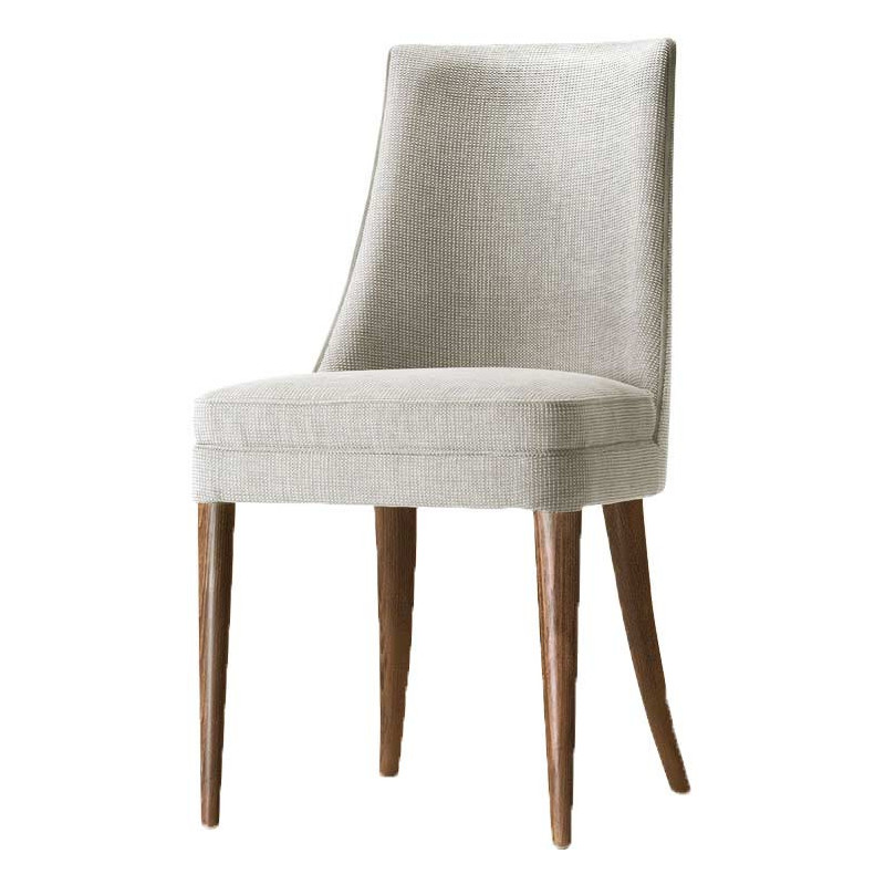 057  Raw or finished beech wood chair, finishes to choice
