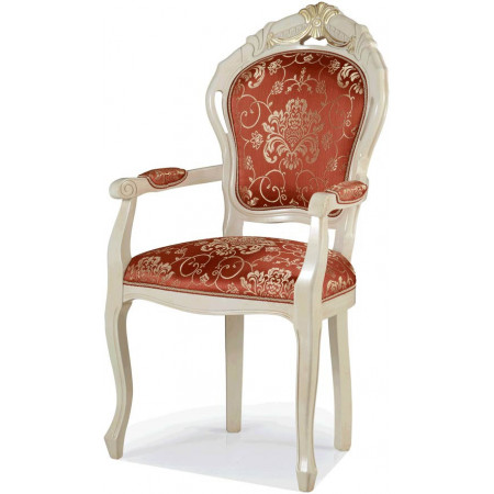 083/C  Raw or finished beech wood armchair, finishes to choice