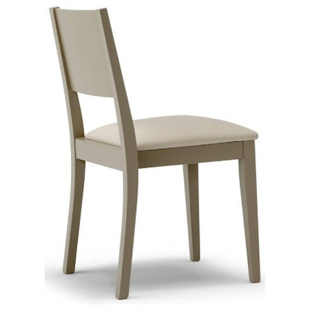 092  Raw or finished beech wood stackable chair, finishes to choice