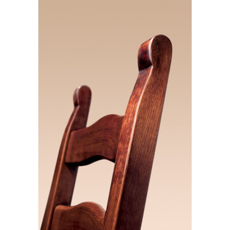 121  Raw or finished beech or ash wood chair, finishes to choice