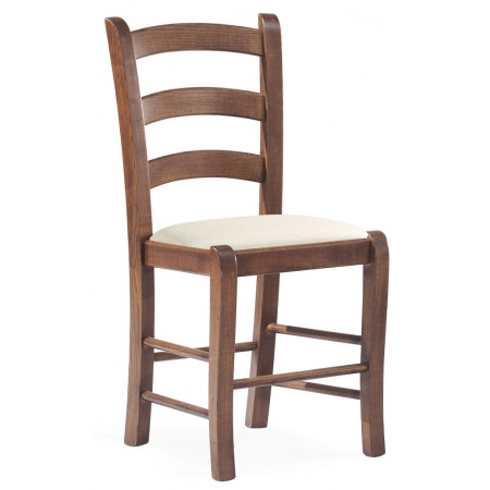 126  Raw or finished beech or ash wood chair, finishes to choice