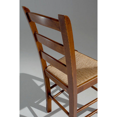 126  Raw or finished beech or ash wood chair, finishes to choice