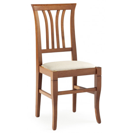 130  Raw or finished beech wood chair, finishes to choice
