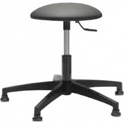 801SB  Worky low stool, gas lift height adjustment seat