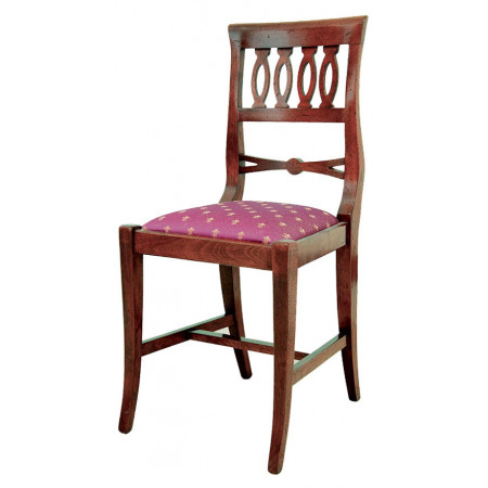 132  Raw or finished beech wood chair, finishes to choice