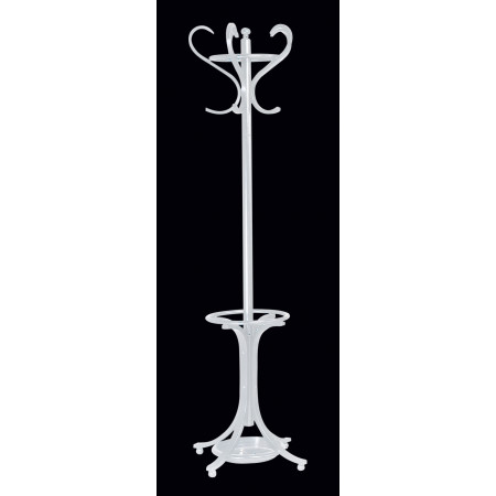 179  White or black lacquered coathanger
