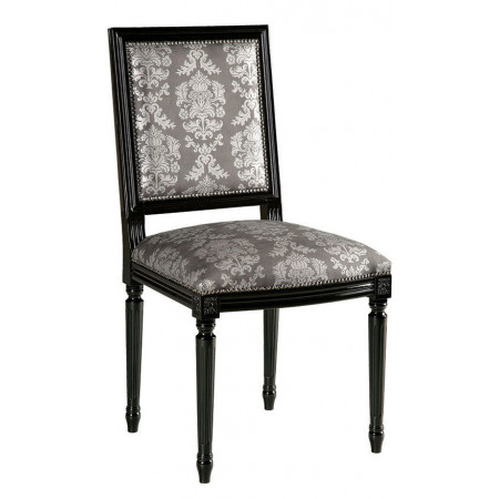 413/Q  Raw or finished beech wood square chair, finishes to choice