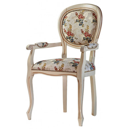 418/C  Raw or finished beech wood armchair, finishes to choice