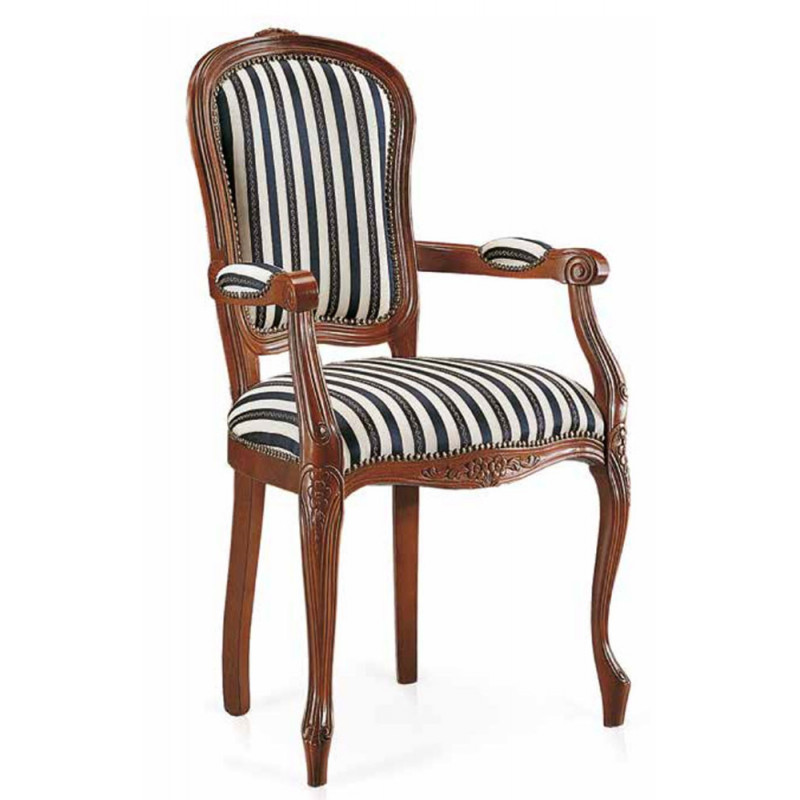 421/C  Raw or finished beech wood armchair, finishes to choice