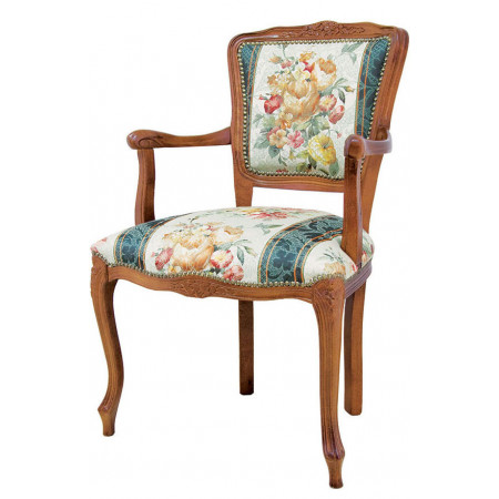 421/P  Raw or finished beech wood armchair, finishes to choice